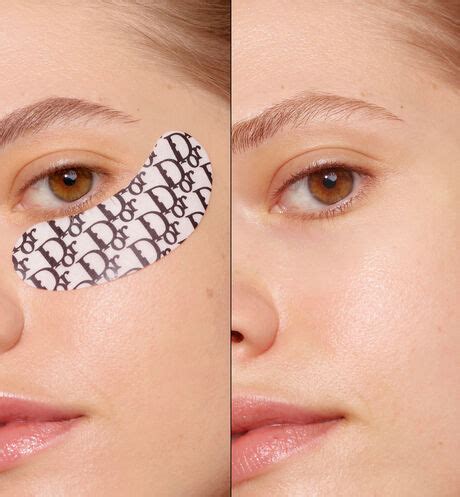 dior eye patches reusable|Dior masque yeux eye patches.